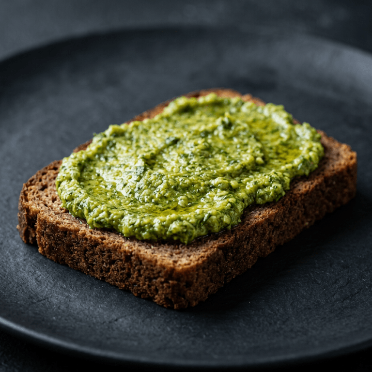 Pain nordique pesto courgette