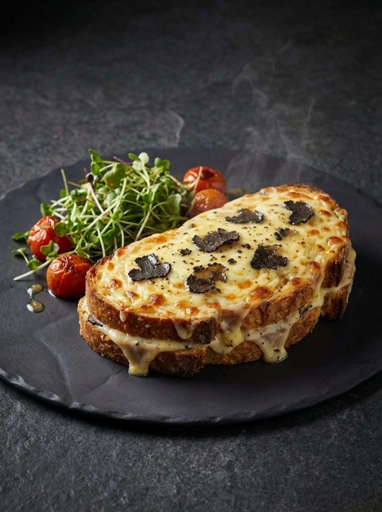 Croque monsieur truffé