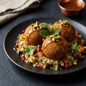 Falafel de carotte aux épices orientales