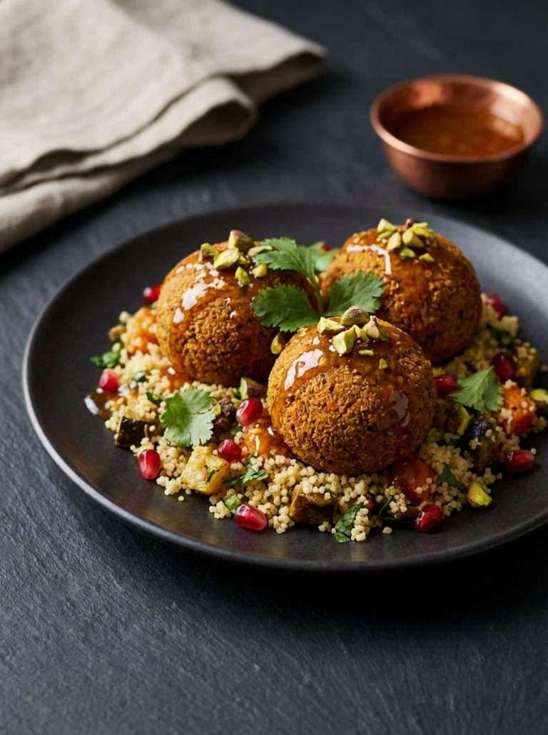 Falafel de carotte aux épices orientales