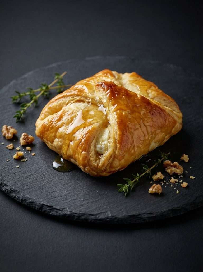 Feuilleté du chef chèvre miel