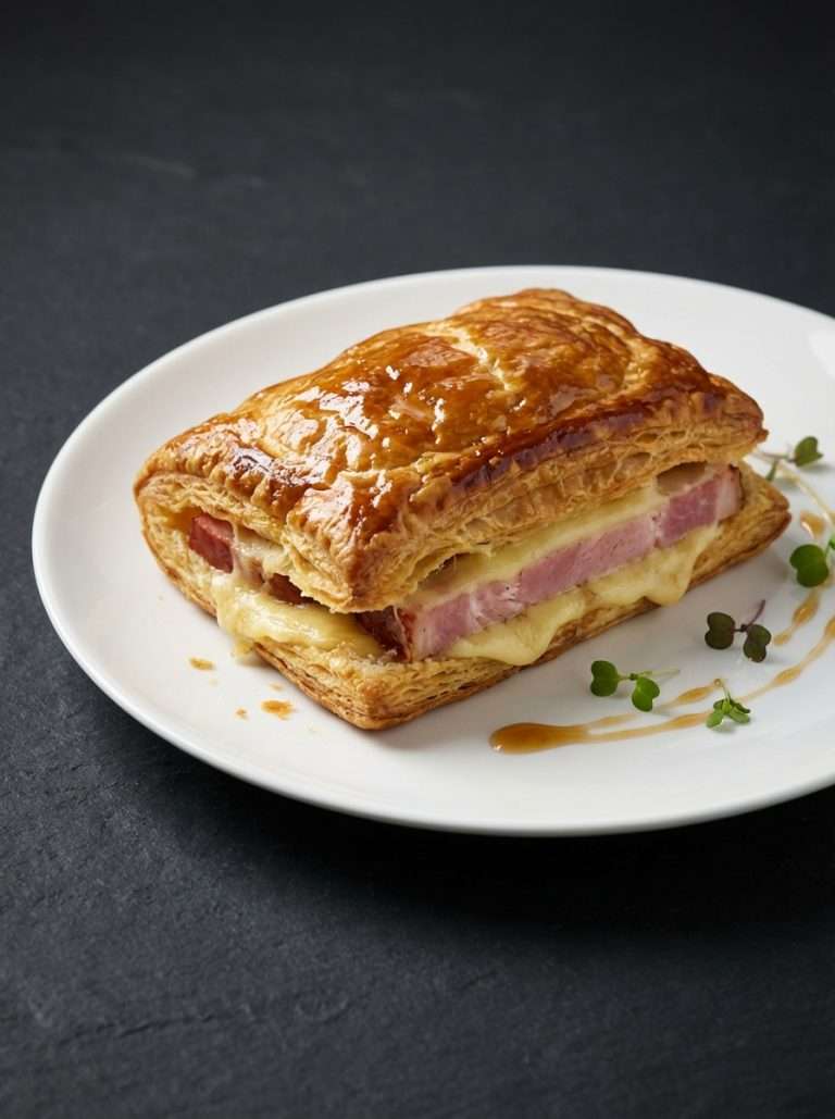 Feuilleté du chef jambon fromage