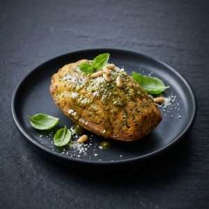 Madelaine au pesto