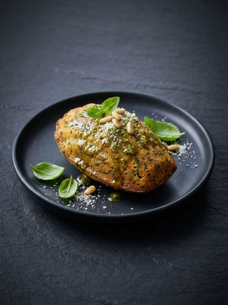 Madelaine au pesto