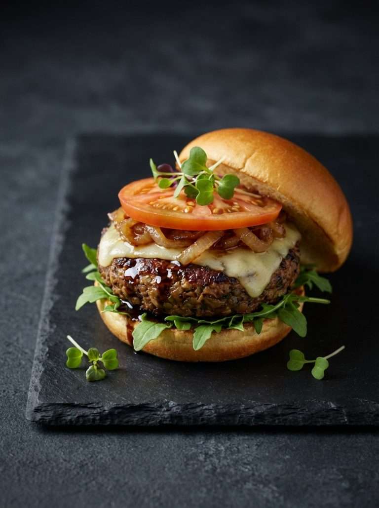 Mini burger végétarien