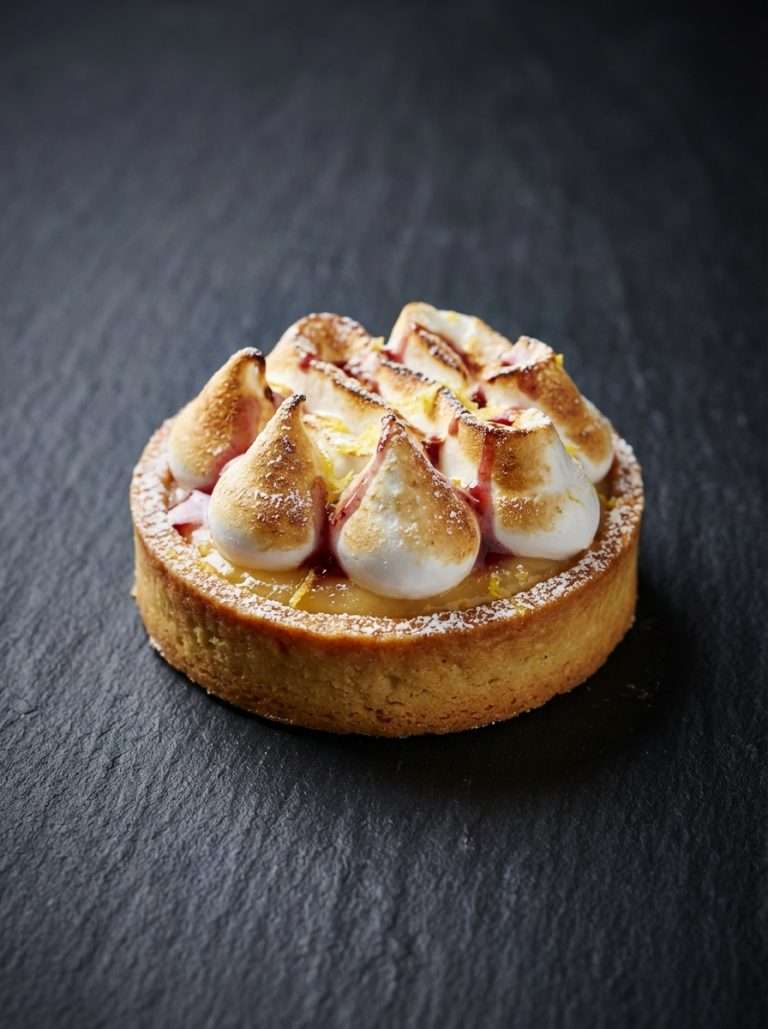 Mini tarte citron meringuée